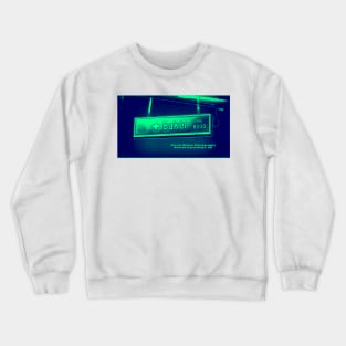 Baker Avenue, Rancho Cucamonga, California by Mistah Wilson Crewneck Sweatshirt